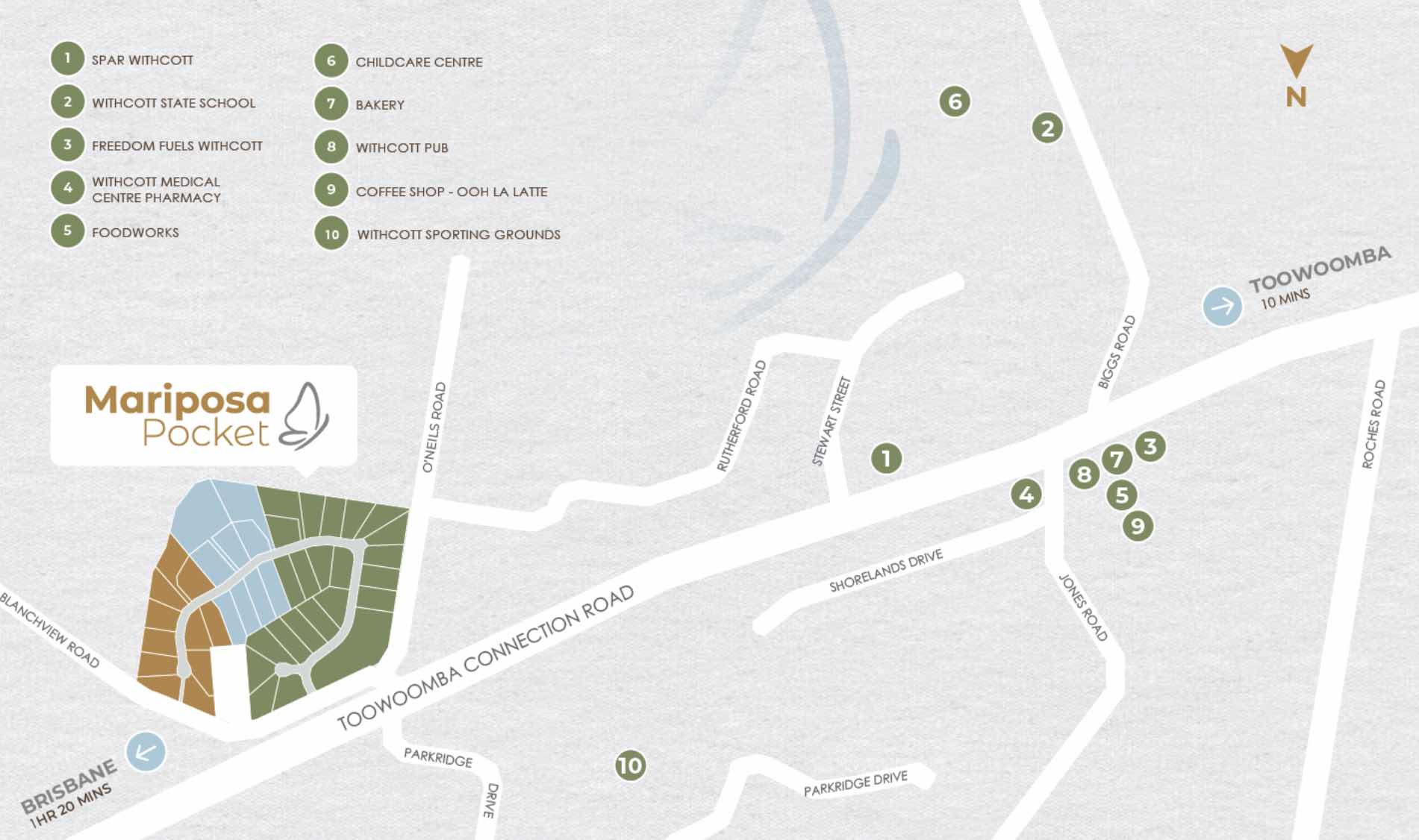 [Land for Sale] Mariposa Pocket Estate, Withcott OpenLot